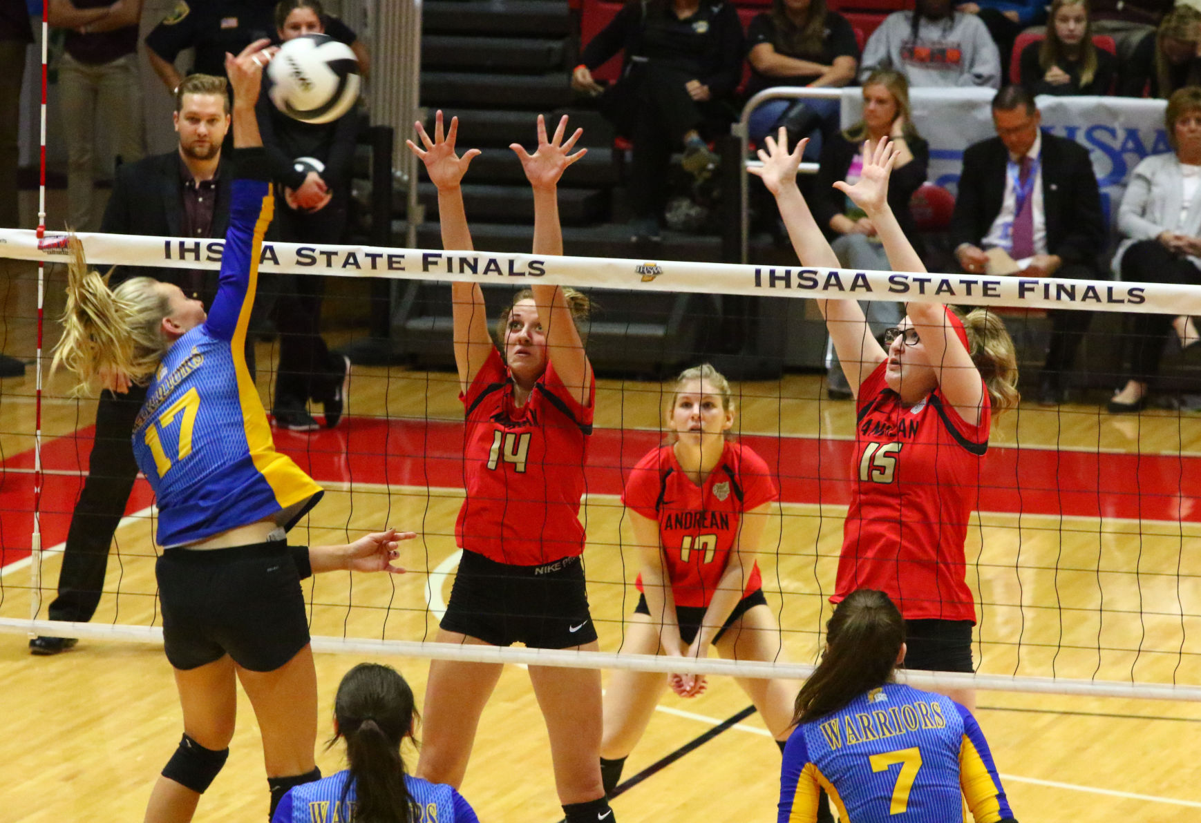 Volleyball Class 2A State Finals - Andrean vs. Christian Academy of Indiana
